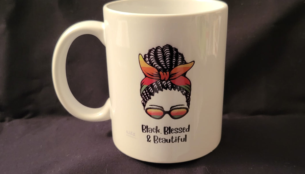 Black, Blessed & Beautiful Mug
