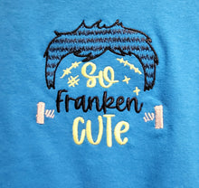 Load image into Gallery viewer, So Franken Cute Glow In The Dark Toddler T-shirt
