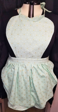 Load image into Gallery viewer, Apron Tiffany Blue and Gold Full
